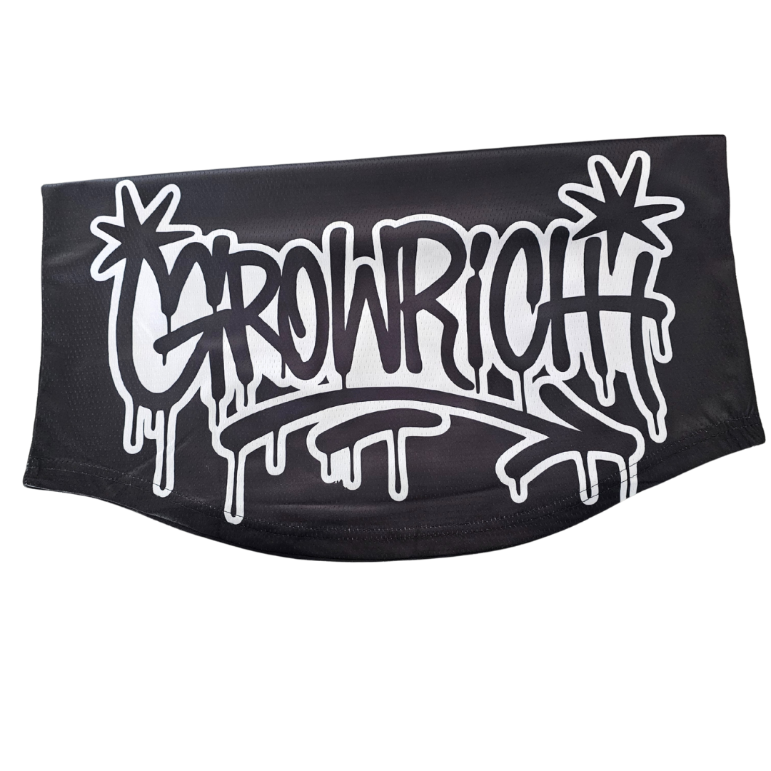 The "03" Growrich Black Singlet | Growrich Clothing