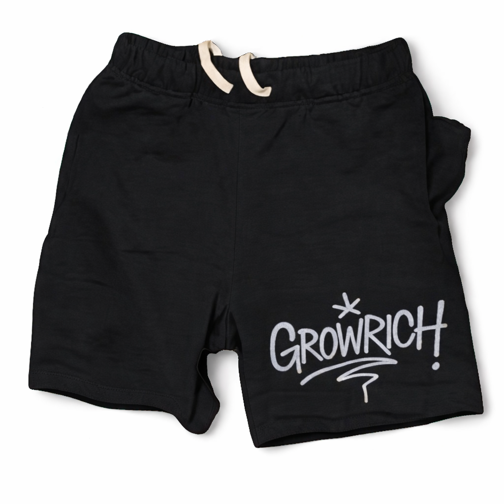 Blacked Out Men's 18.5" Shorts | Growrich Clothing