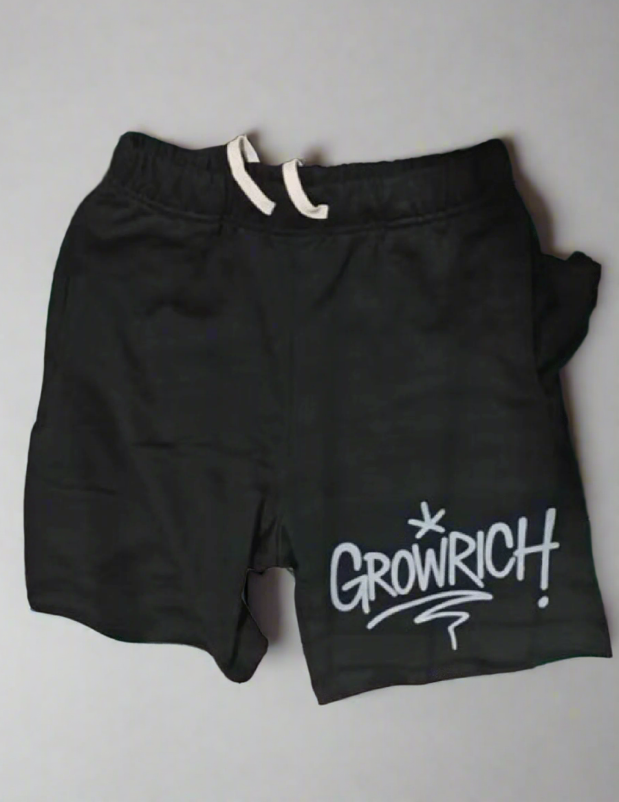Black Shorts with Growrich Clothing