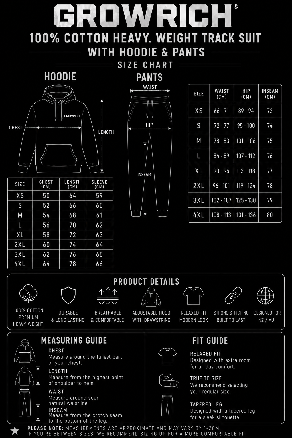 Pre-order Signature 480 Tracksuit Pants