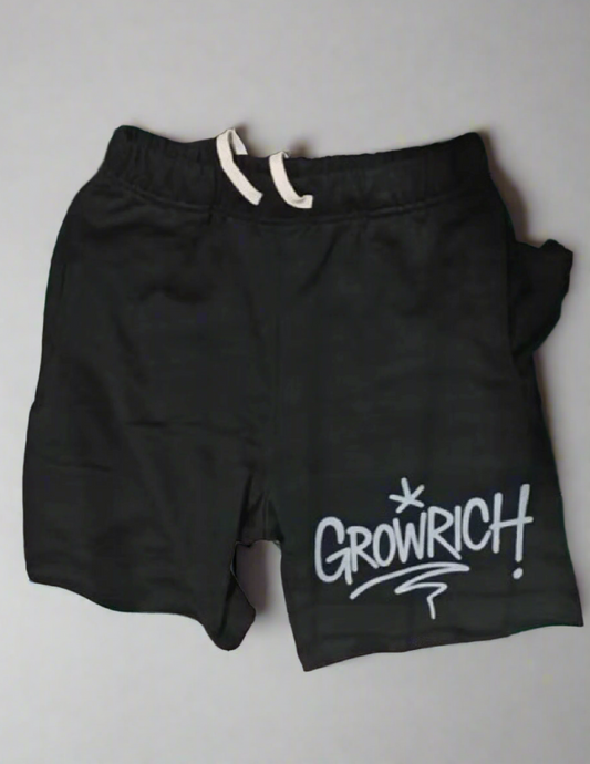 Black Shorts with Growrich Clothing
