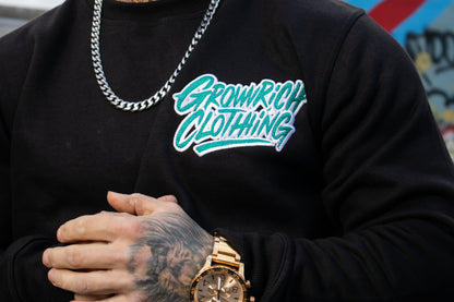 Heavy Black Crewneck